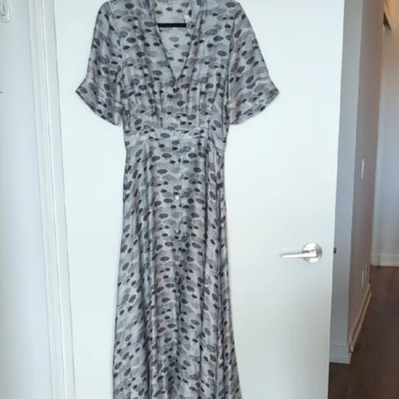 NWOT Officine Generale Luxurious Dress (Italian Silk) - Picture 6 of 12